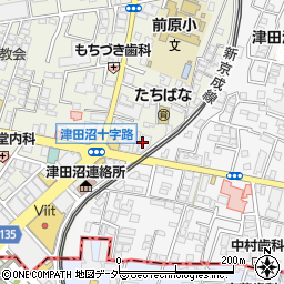 中央労働金庫　津田沼ローンセンター周辺の地図