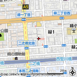 東京都墨田区緑1丁目7-4周辺の地図