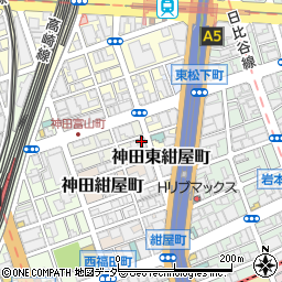 東京都千代田区神田富山町30-2周辺の地図