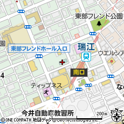 瑞江第一ホテル周辺の地図