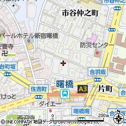 東京都新宿区市谷仲之町1周辺の地図