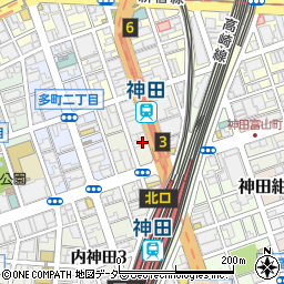 ドコモショップ神田店周辺の地図