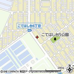 千葉県千葉市花見川区こてはし台6丁目1周辺の地図