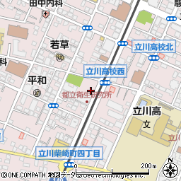 ＮＢパーキング柴崎町駐車場周辺の地図