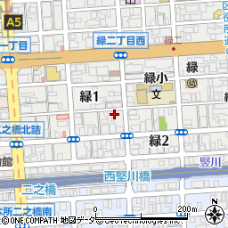 有限会社桃澤硝子商店周辺の地図