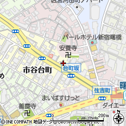 東京都新宿区市谷台町5周辺の地図