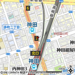 宝島２４神田店周辺の地図