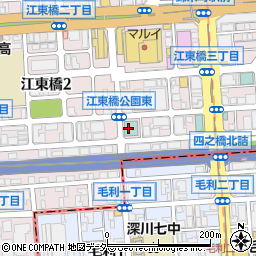 モクシー 東京錦糸町周辺の地図