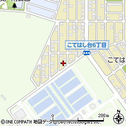 千葉県千葉市花見川区こてはし台6丁目50周辺の地図