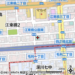 モクシー東京錦糸町周辺の地図