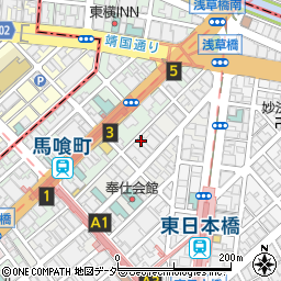 東京タオル株式会社周辺の地図