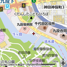 アイセイ薬局　九段南店周辺の地図