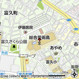 東京都新宿区富久町22周辺の地図