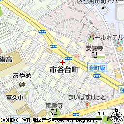 東京都新宿区市谷台町10-14周辺の地図