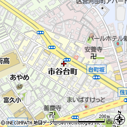 東京都新宿区市谷台町10-2周辺の地図