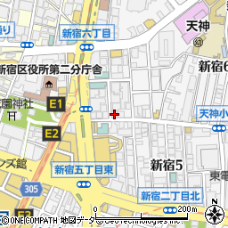 ＥＮ新宿ビル周辺の地図