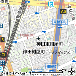 東京都千代田区神田富山町16周辺の地図