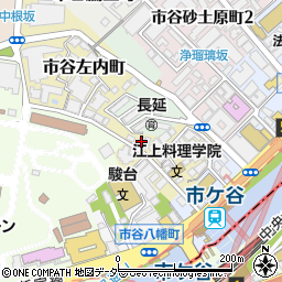 東京都新宿区市谷左内町23周辺の地図