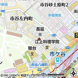 東京都新宿区市谷左内町24周辺の地図