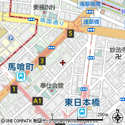 東京都中央区日本橋横山町7周辺の地図