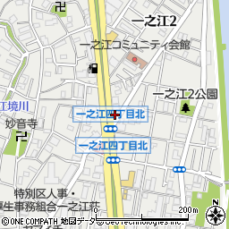 東京都江戸川区一之江2丁目5-16周辺の地図