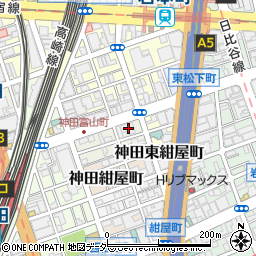 東京都千代田区神田富山町10周辺の地図
