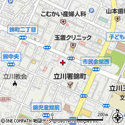 東京ビジネスサービス株式会社　多摩支店周辺の地図