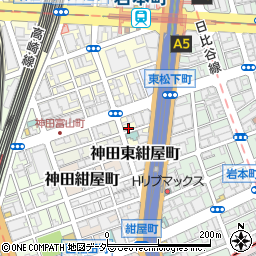 東京都千代田区神田東松下町12周辺の地図