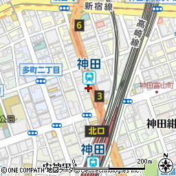 東京都千代田区神田鍛冶町周辺の地図