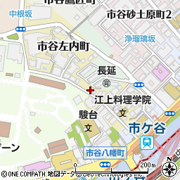 東京都新宿区市谷左内町26周辺の地図