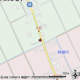 千葉県匝瑳市八日市場イ451-82周辺の地図