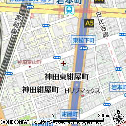 東京都千代田区神田東松下町12-7周辺の地図