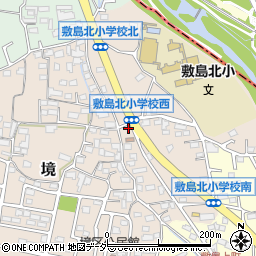 山梨県甲斐市境275-1周辺の地図