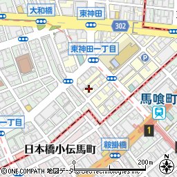 東京ハンカチーフ株式会社周辺の地図