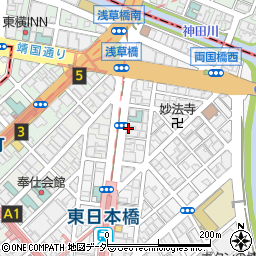 銘建工業株式会社東京事務所周辺の地図