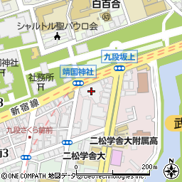 トヨタ自動車九段ビル周辺の地図