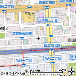 辣香坊（錦糸町店）周辺の地図