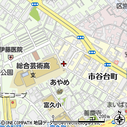 東京都新宿区市谷台町20-9周辺の地図