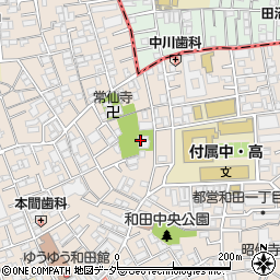 長延寺周辺の地図