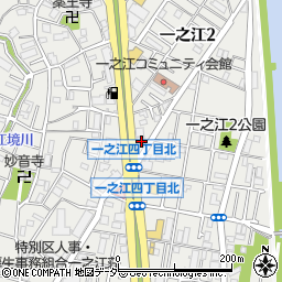 東京都江戸川区一之江2丁目5-15周辺の地図