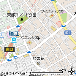 東京都江戸川区南篠崎町3丁目2周辺の地図