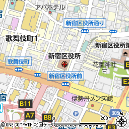 東京都新宿区の地図 住所一覧検索 地図マピオン