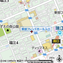 東京都江戸川区瑞江4丁目51周辺の地図