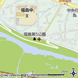 福島第五児童遊園周辺の地図