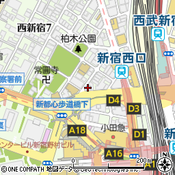 アリシアネオ新宿西口クリニック周辺の地図