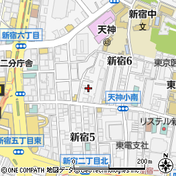 エスポワール新宿周辺の地図