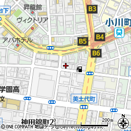紅雪神田錦町ビル周辺の地図