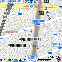 東京都千代田区神田東松下町13周辺の地図