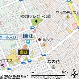 東京都江戸川区南篠崎町3丁目7-1周辺の地図