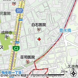 東京都中野区本町1丁目9周辺の地図